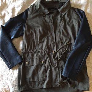 Forever 21 Green Utility Jacket